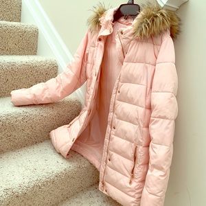 Justice puffer jacket